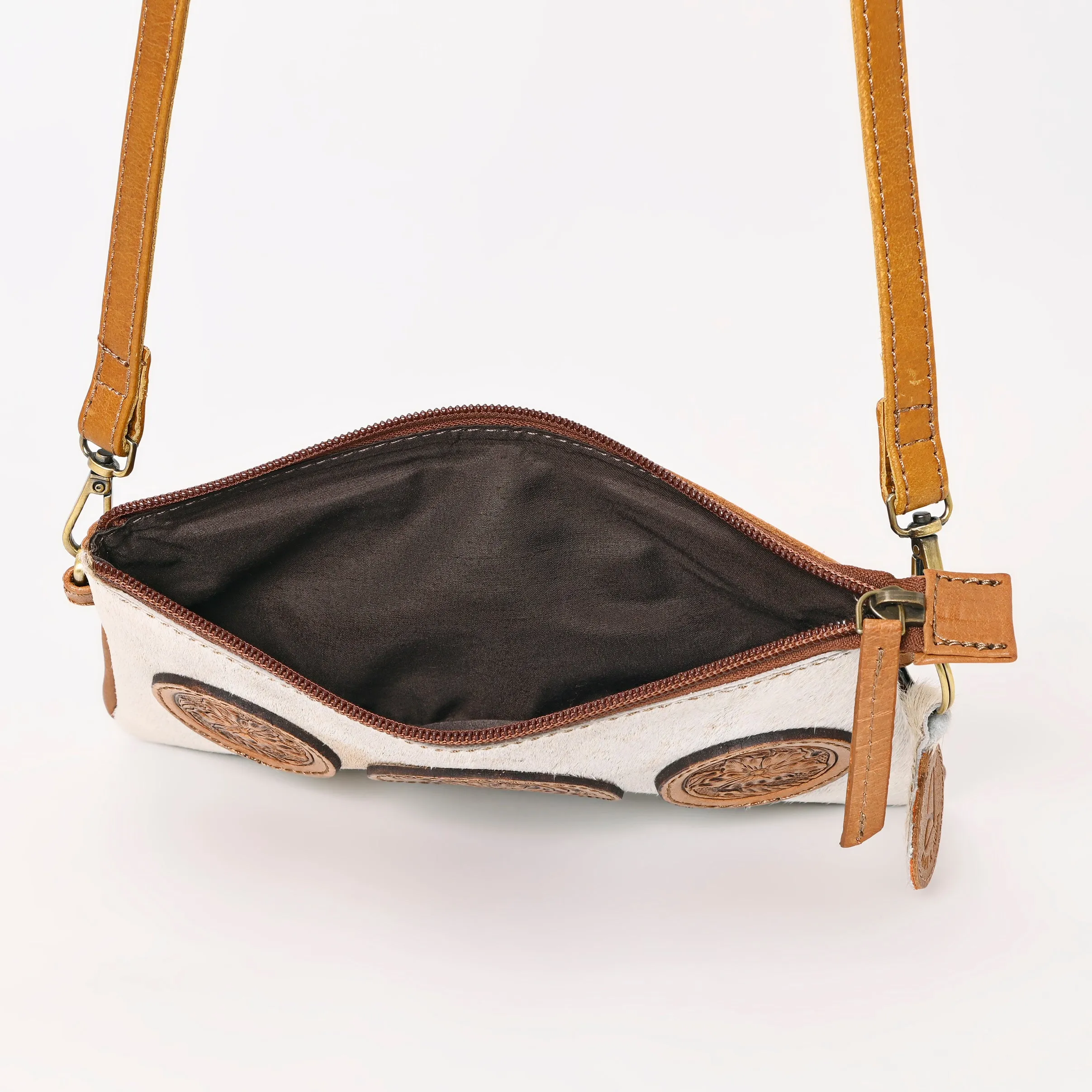 A&A-989  Montana West Hair-On Cowhide Collection Clutch/Crossbody