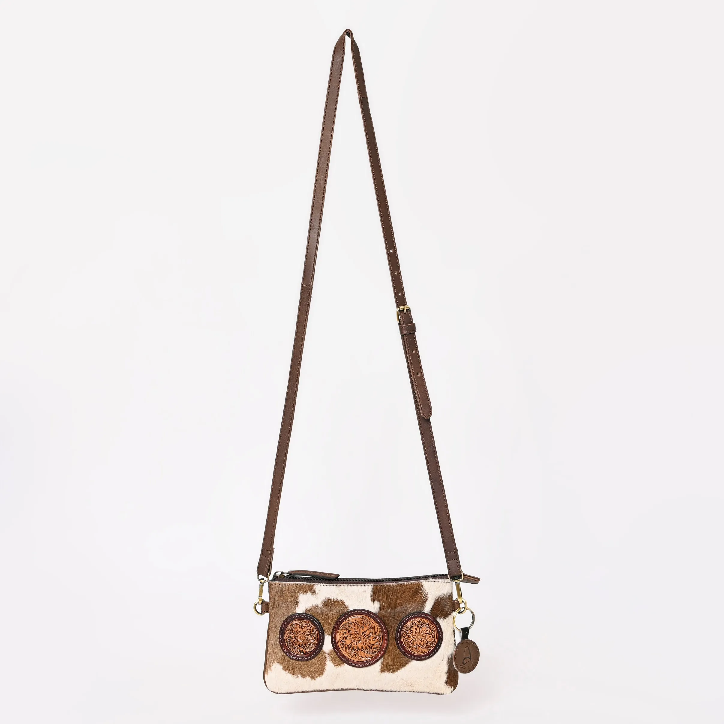 A&A-989  Montana West Hair-On Cowhide Collection Clutch/Crossbody