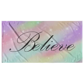 Ashlee Buchert - Believe Beach Towel