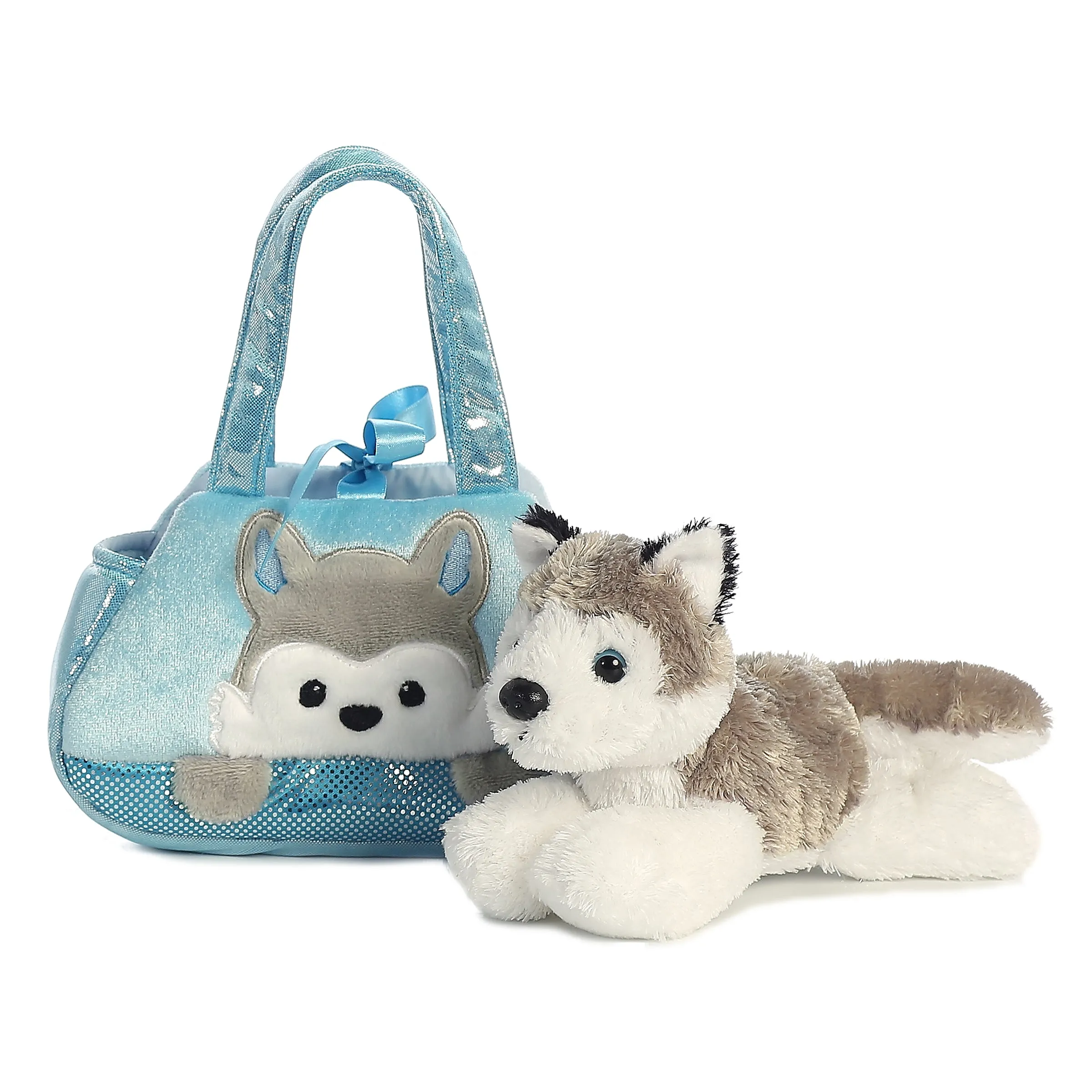 Aurora® - Fancy Pals™ - 7" Peek-A-Boo Husky