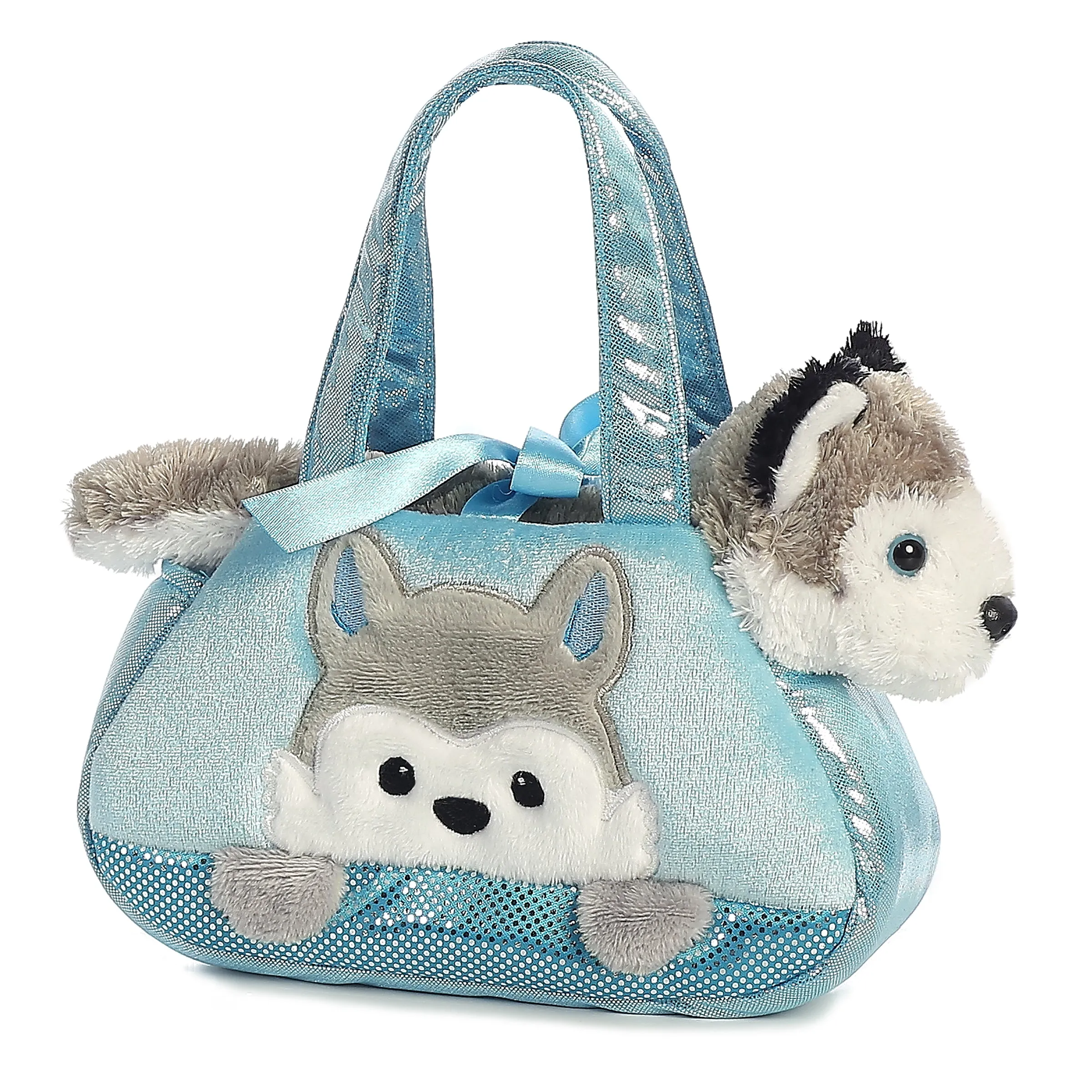 Aurora® - Fancy Pals™ - 7" Peek-A-Boo Husky