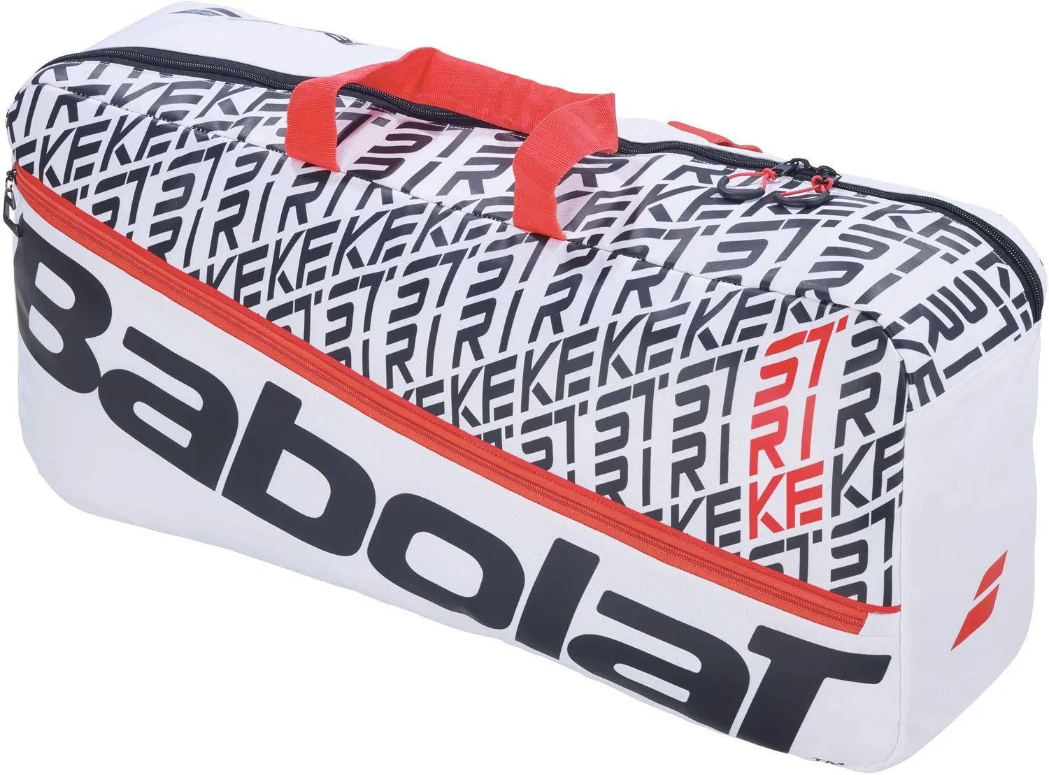 Babolat Duffle M Pure Strike Tennis Bag - White/Red