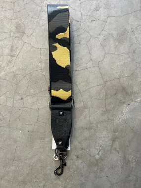 Bag Strap - Camo Yellow Grey & Black