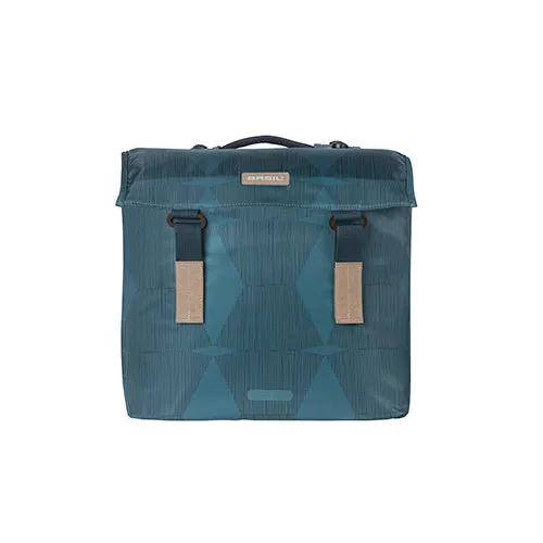 Basil Elegance Double Pannier 40-49L with MIK Adapter Plate