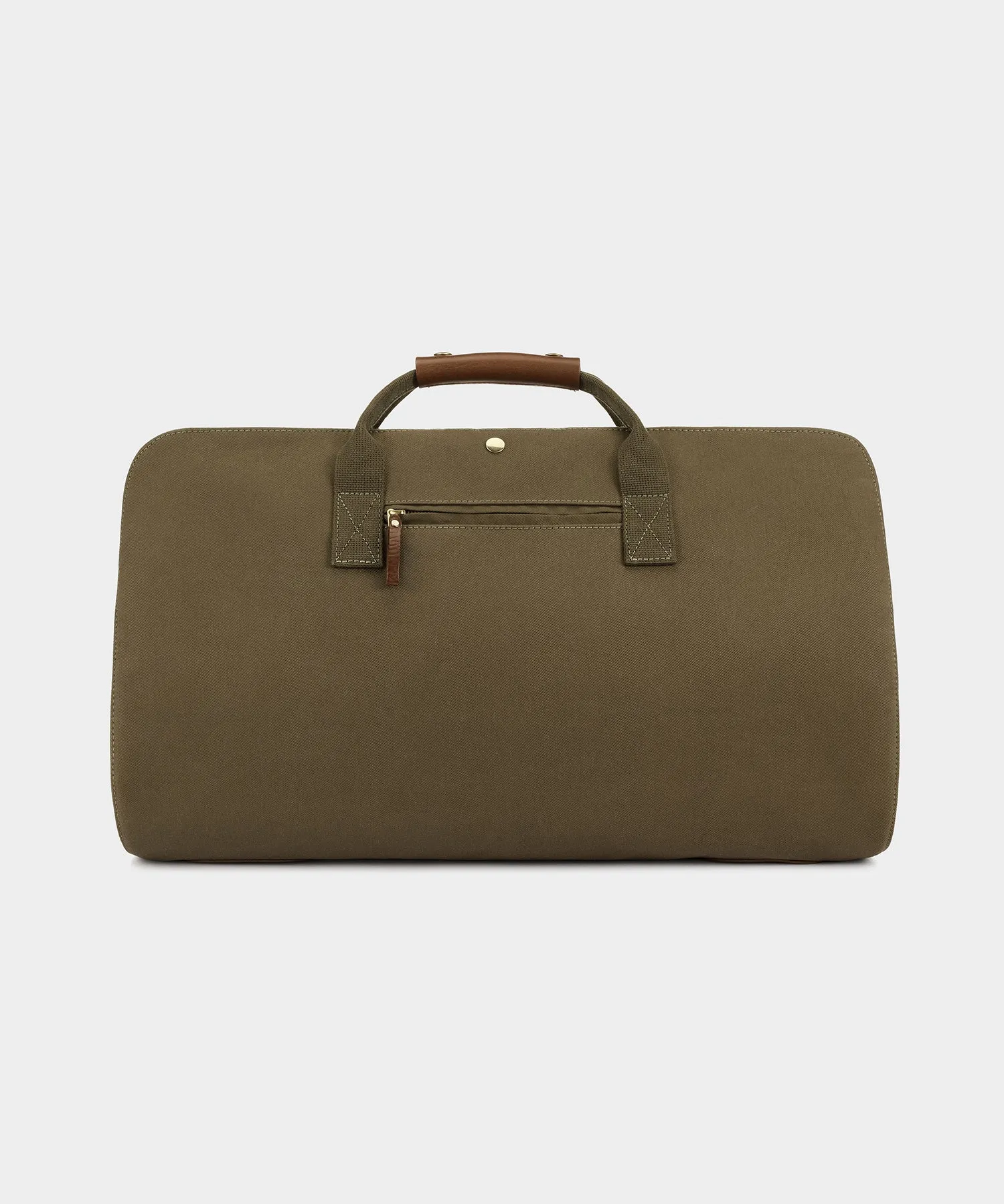 Bennett Winch Canvas Suit Carrier Holdall in Olive