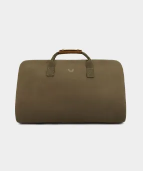 Bennett Winch Canvas Suit Carrier Holdall in Olive