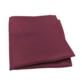 Berry Woven Pocket Square