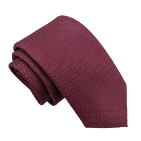 Berry Woven Wedding Tie