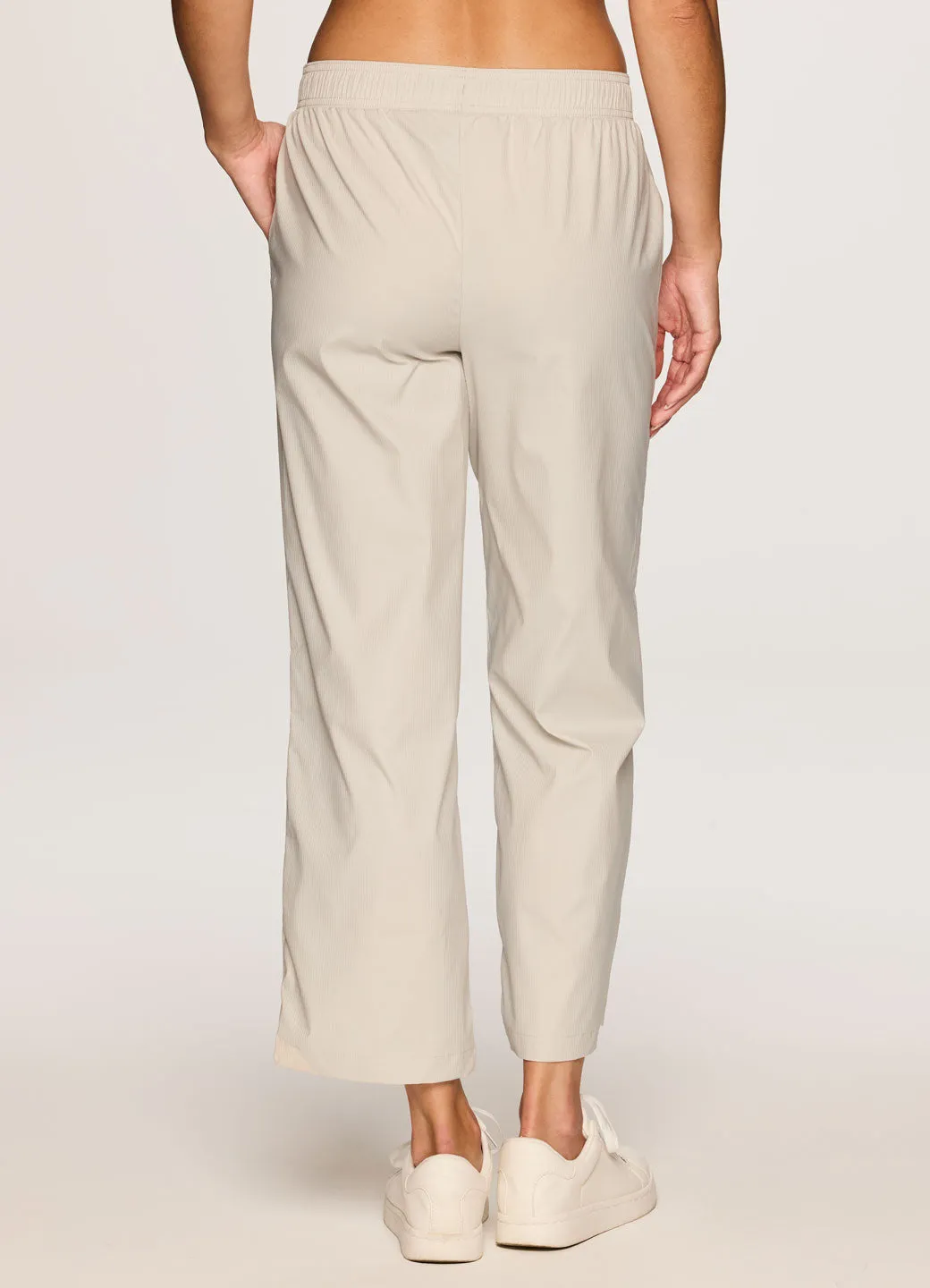 Birdie Textured Ankle Pant