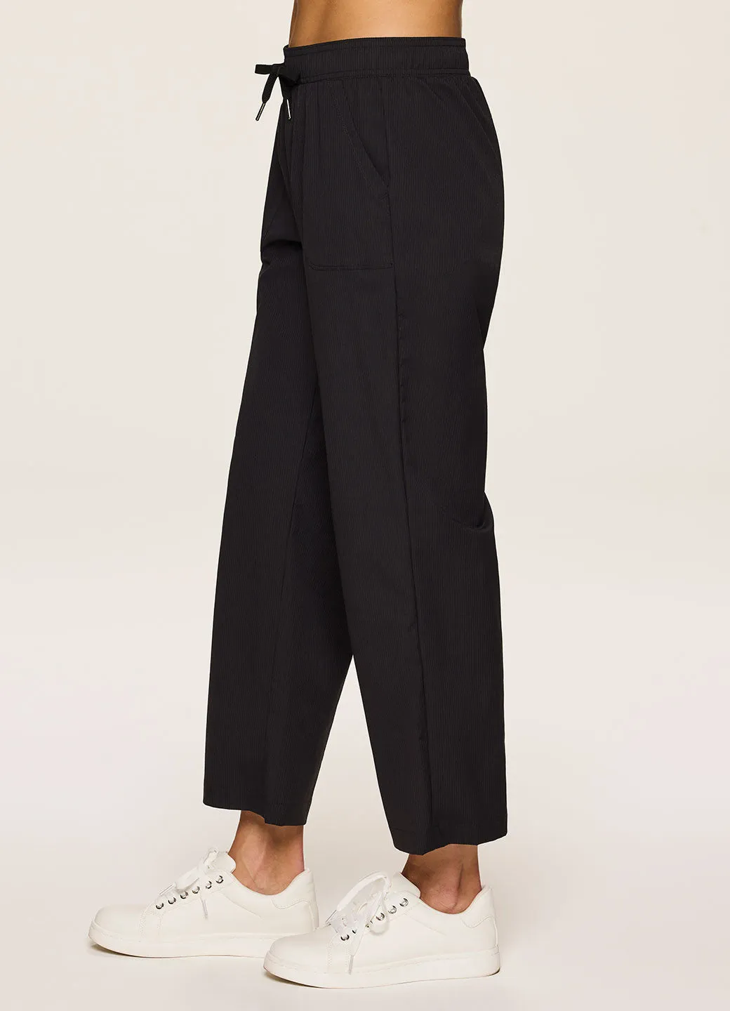 Birdie Textured Ankle Pant