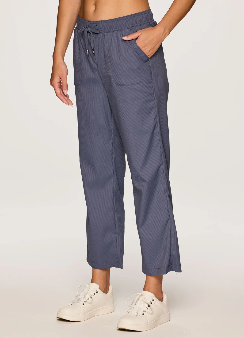 Birdie Textured Ankle Pant