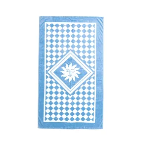 Blue Sol Beach Towel