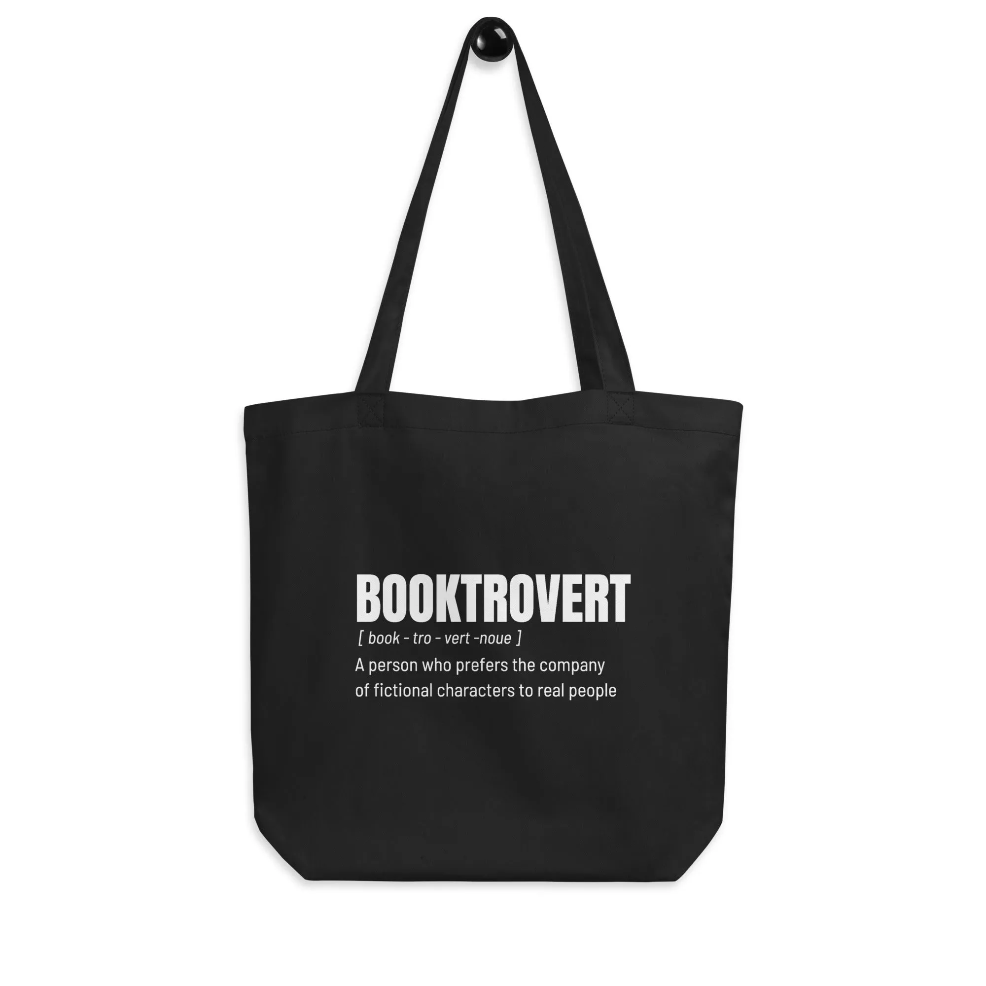 Booktrovert Organic Cotton Tote Bag