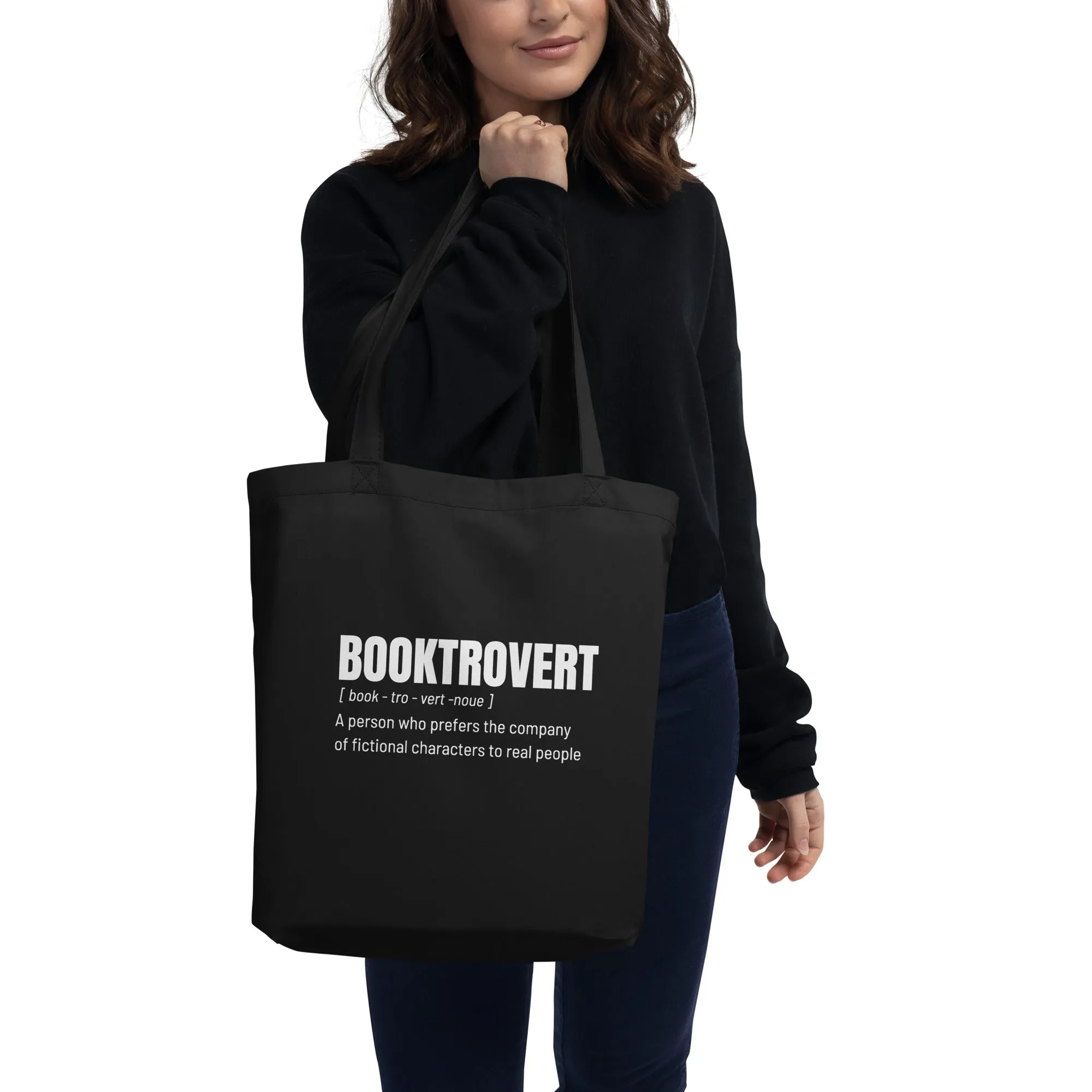 Booktrovert Organic Cotton Tote Bag