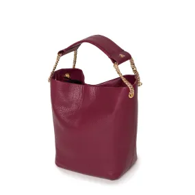 Bordeaux Leia Bucket Bag