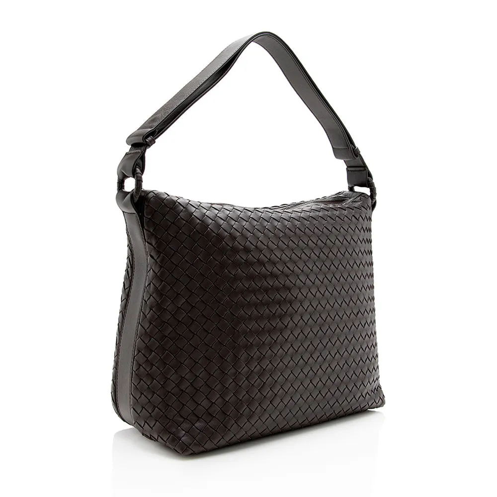 Bottega Veneta Intrecciato Nappa Sloane Hobo (SHF-15849)