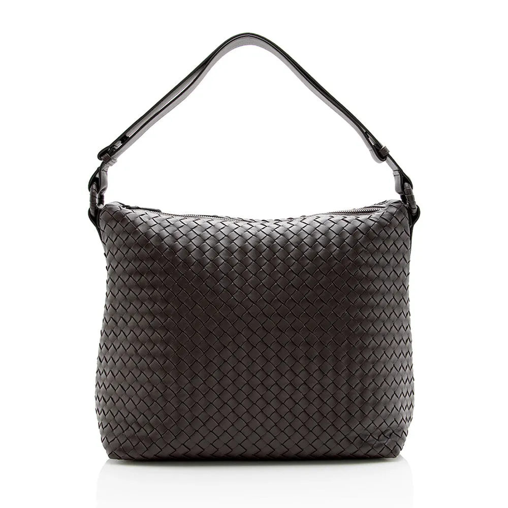 Bottega Veneta Intrecciato Nappa Sloane Hobo (SHF-15849)