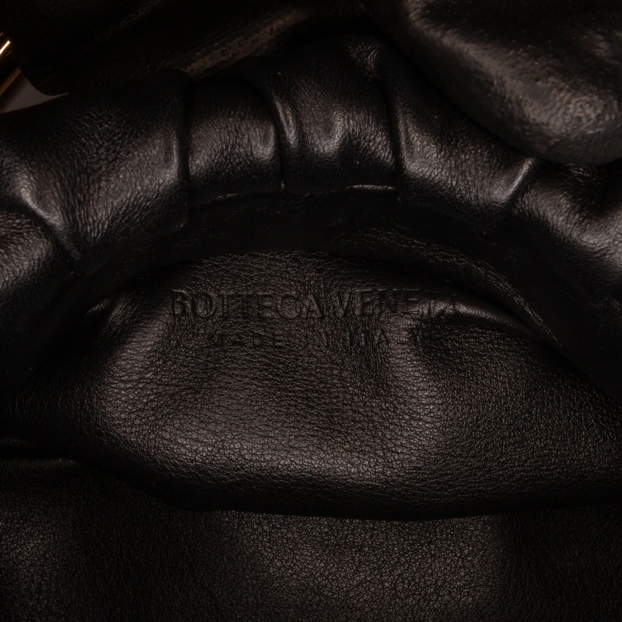 Bottega Veneta The Chain Pouch Black