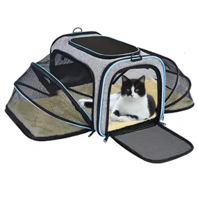 Cat Carrier Expandable Foldable Airline Approved