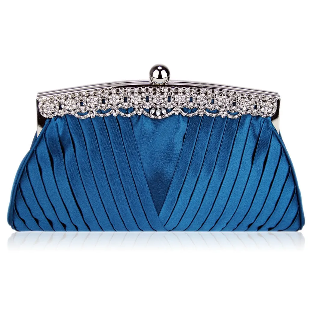 Cece Satin Clutch Handbag