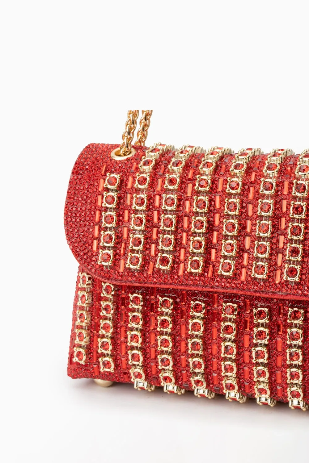 Chantal Diamond Clutch Bag