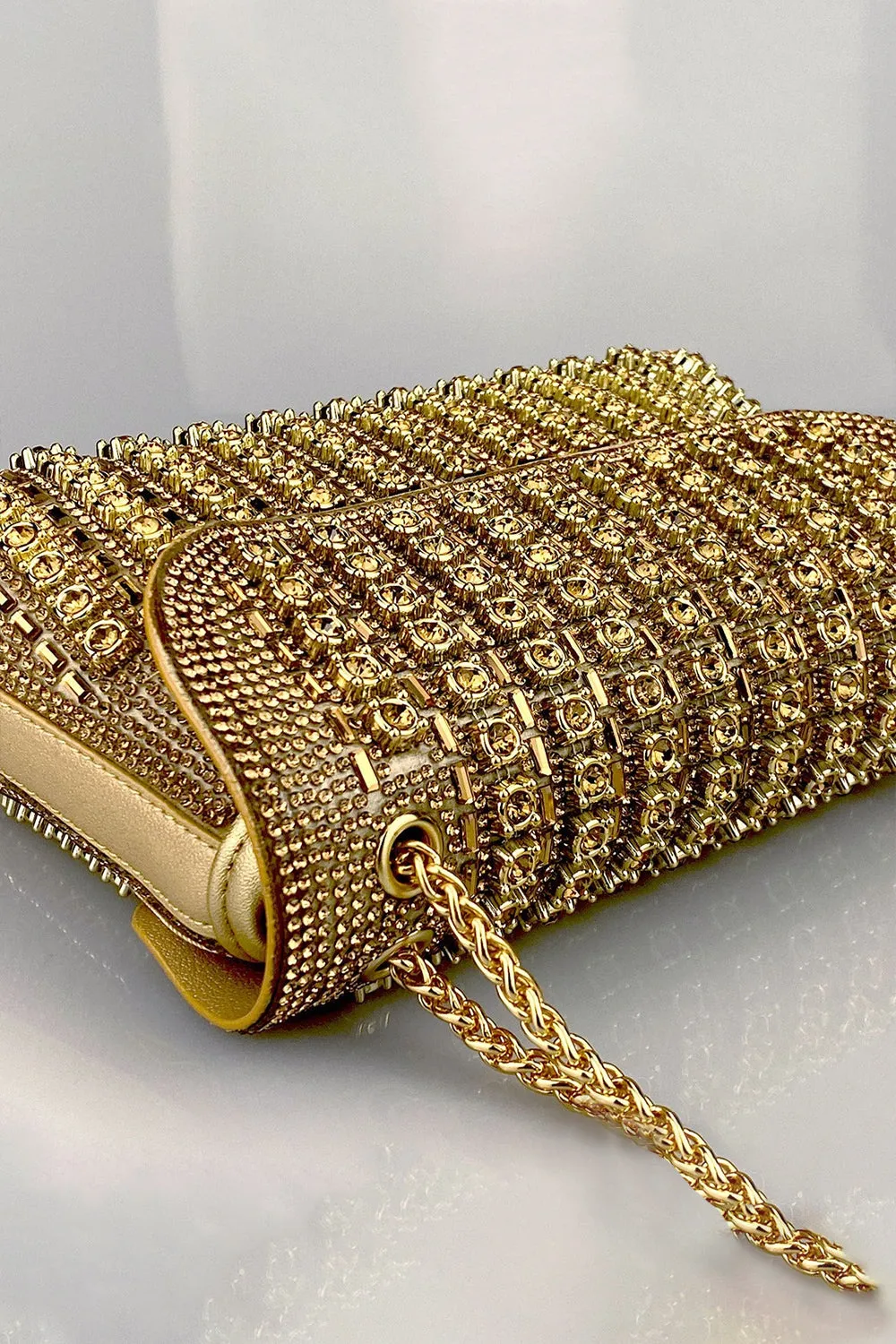 Chantal Diamond Clutch Bag