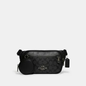 Coach Elias Belt Bag In Grey - CJ506