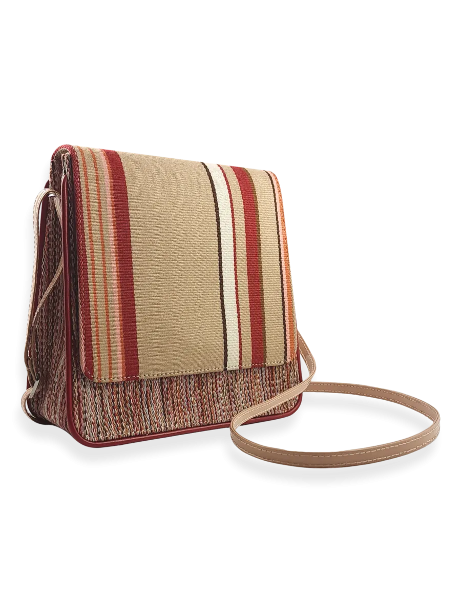 Cocktail Crossbody Beige Brown Rose 09