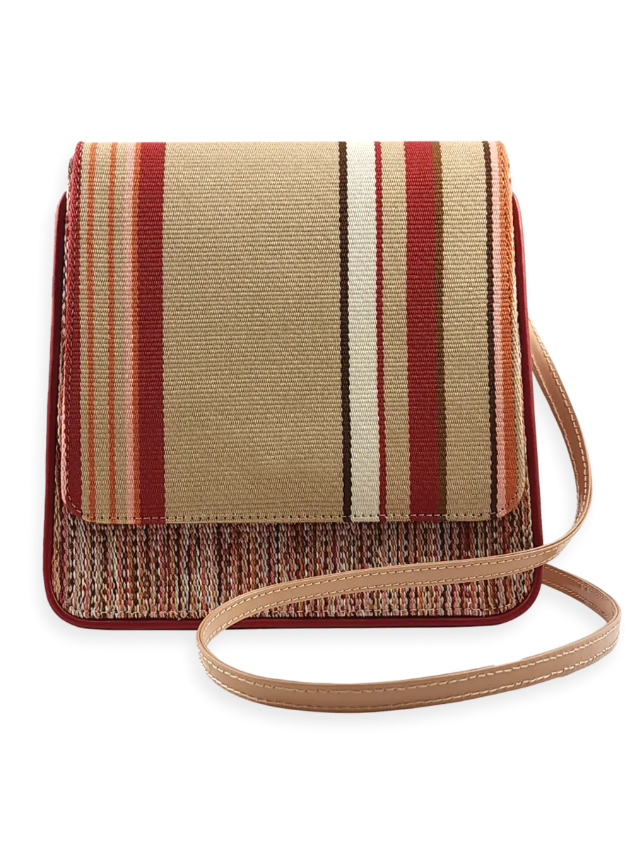 Cocktail Crossbody Beige Brown Rose 09