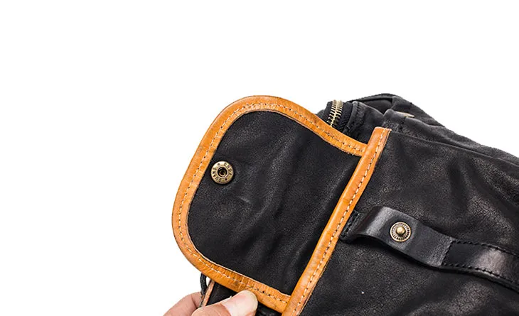 Cool Ladies Leather Chest Sling Bag Waist Bag For Women