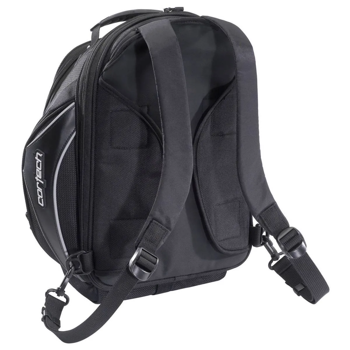 Cortech 'Super 2.0' 18-Liter Sloped Black Magnetic Mount Tank Bag