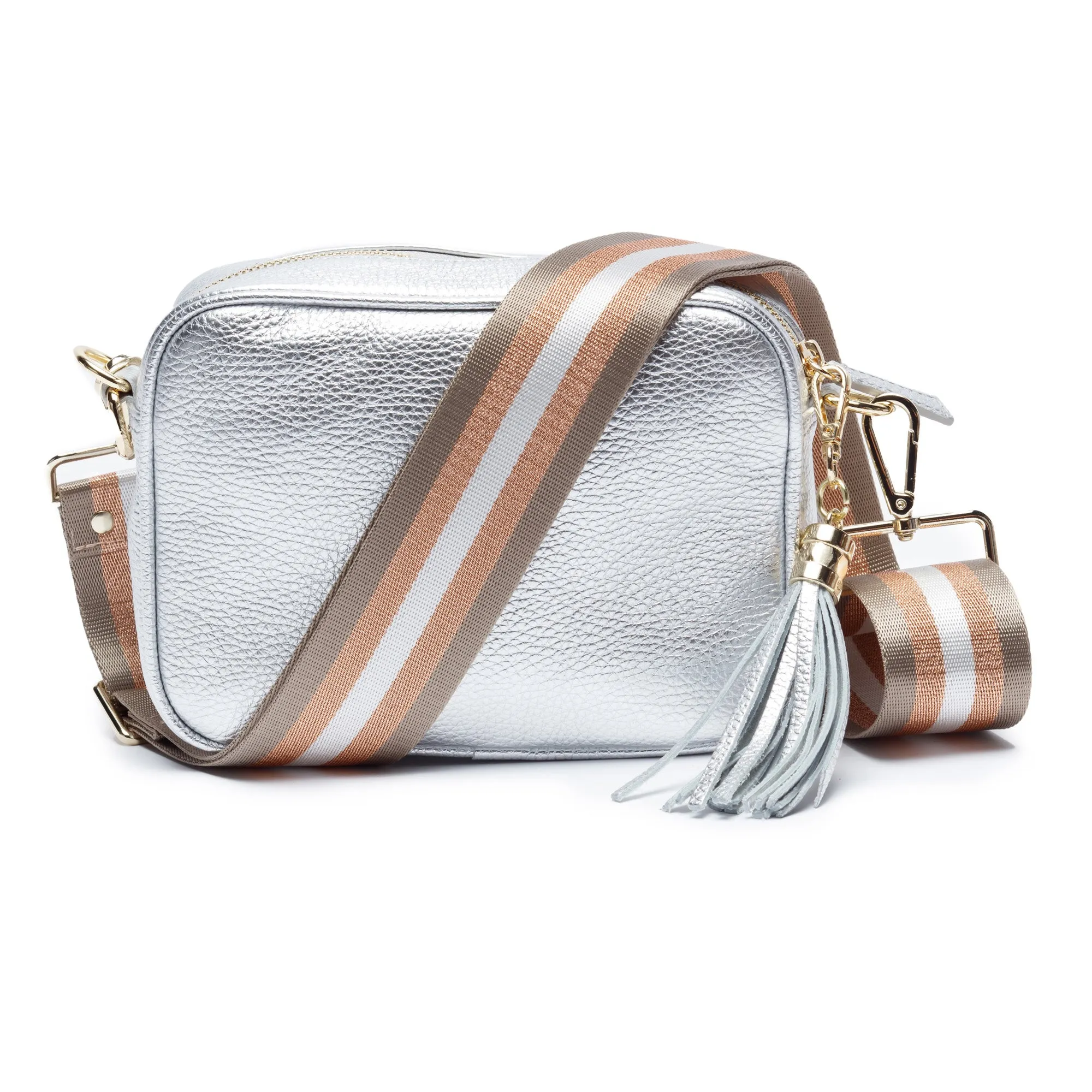 Crossbody Tassel Silver