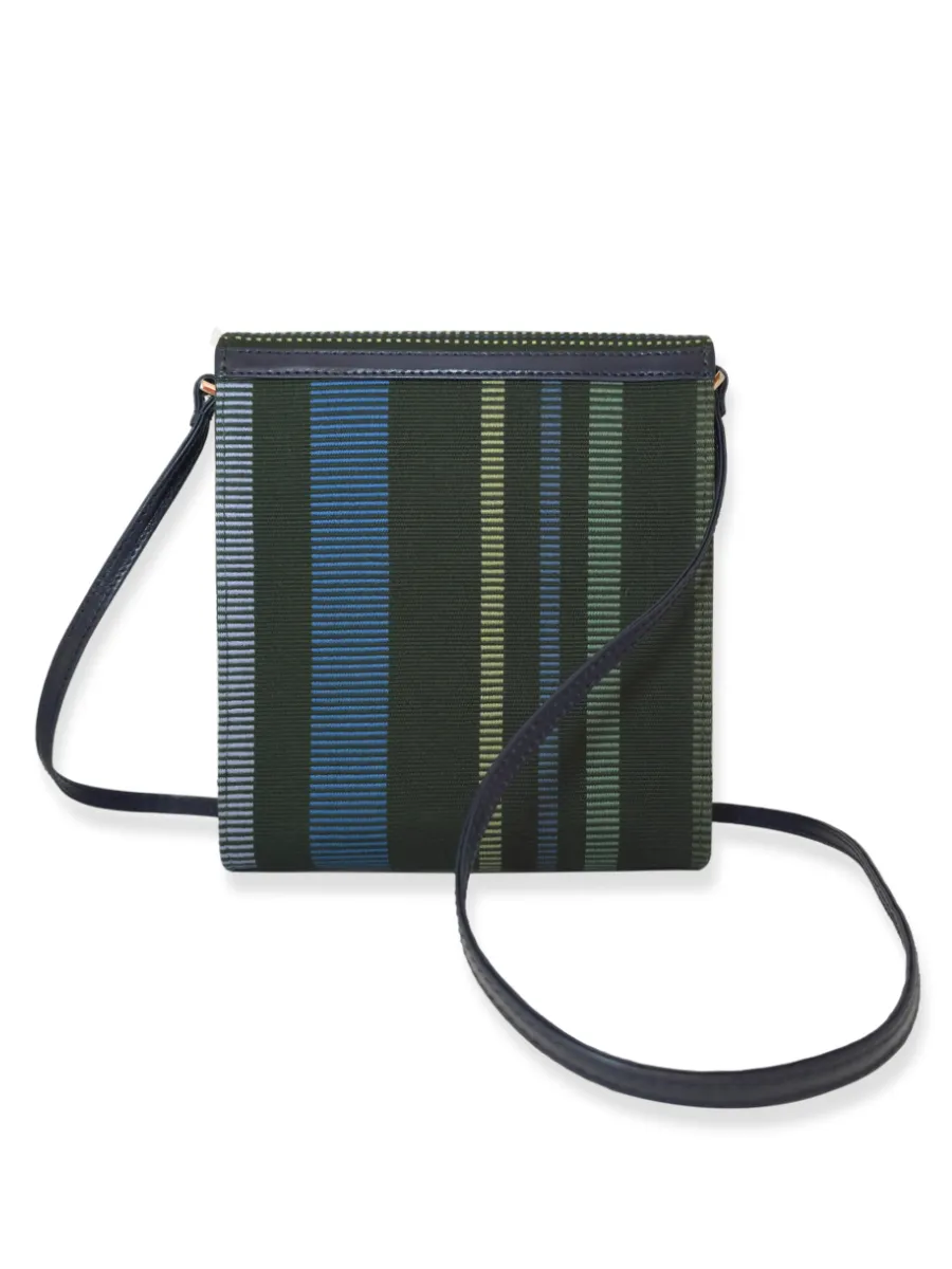 Curva Crossbody Handbag - Greens Blue 1