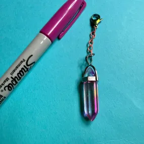 Cut crystal mini charm