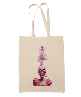 Daisy Duke Skull Barbie Tote Bag