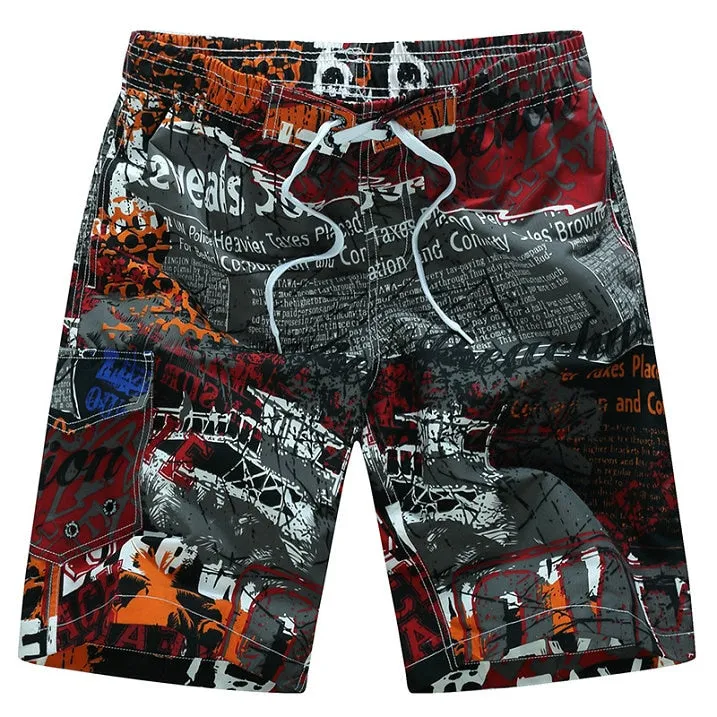 DEEPWAVE  Men's Quick Dry Beach Board Shorts Swim Wear