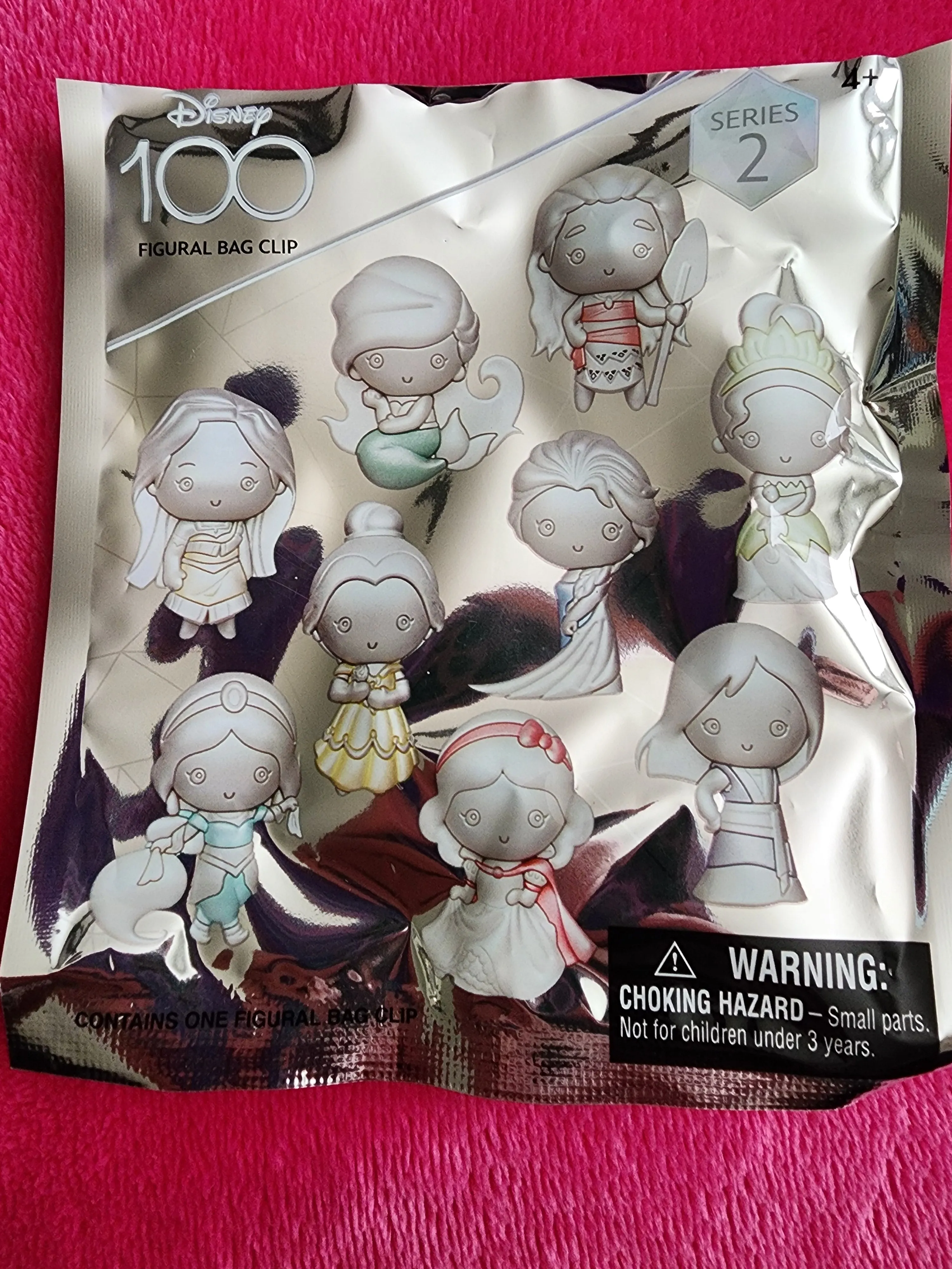 Disney 100th Anniversary Princess Mystery Bag Clips