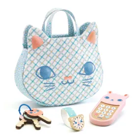 Djeco Handbag with Accessories – Baby Cat