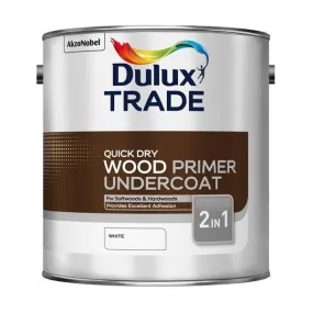 Dulux Trade Quick Dry White Wood Primer/Undercoat