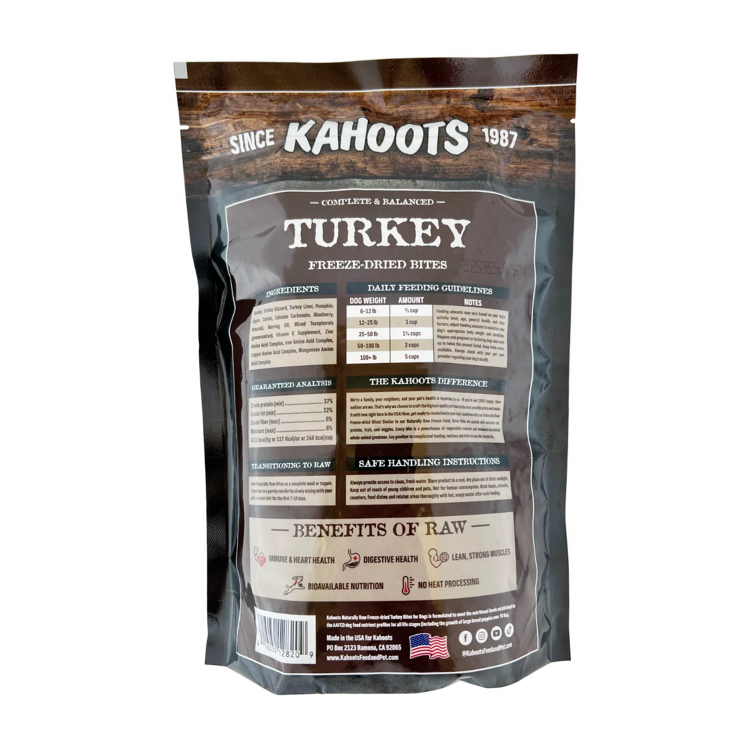 Freeze-dried Turkey Bites