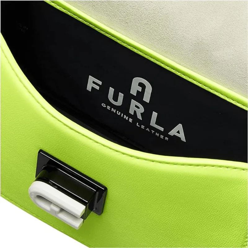 Furla 1927 Soft Mini Crossbody 20 - Giallo Fluorescente   Nero