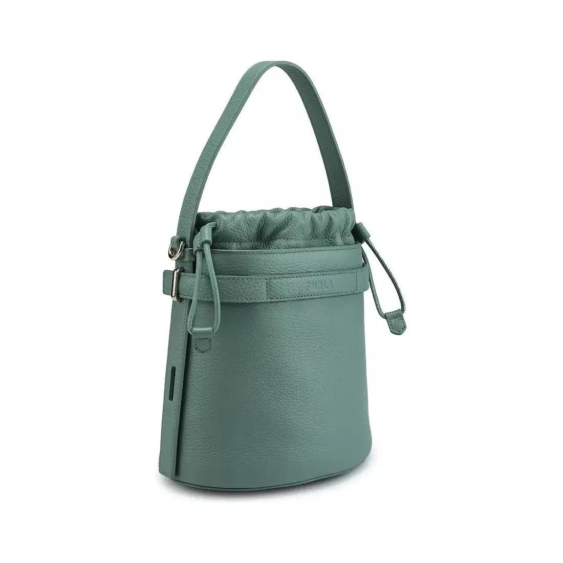 Furla Giove Bucket Bag - Mineral Green