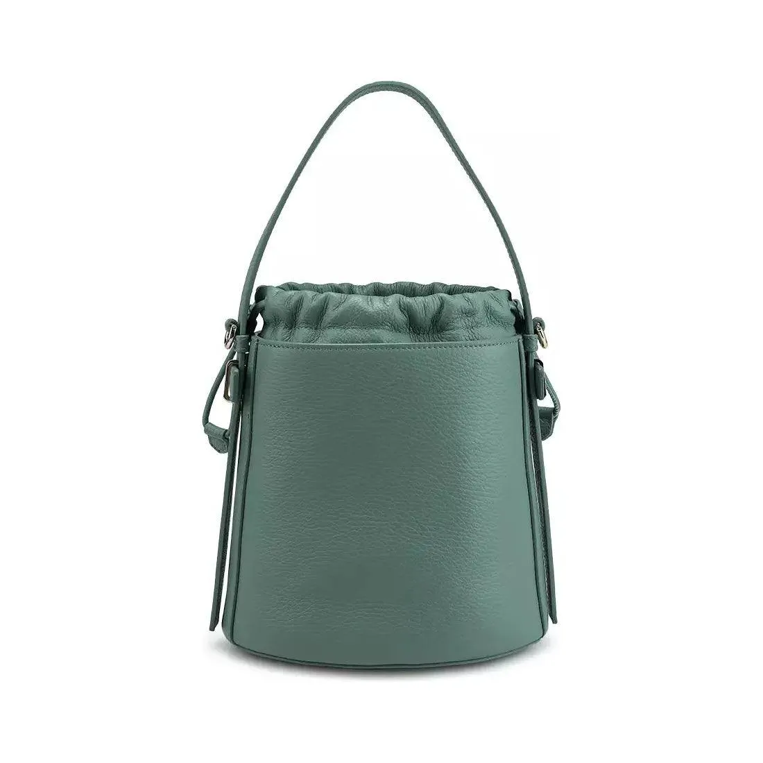 Furla Giove Bucket Bag - Mineral Green