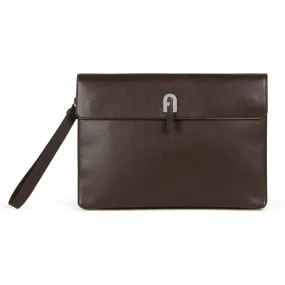 Furla Man Heritage Pouch - Danish Brown