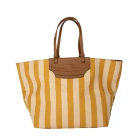 Furla Meraviglia Medium Tote - Toni Girasole   Cognac