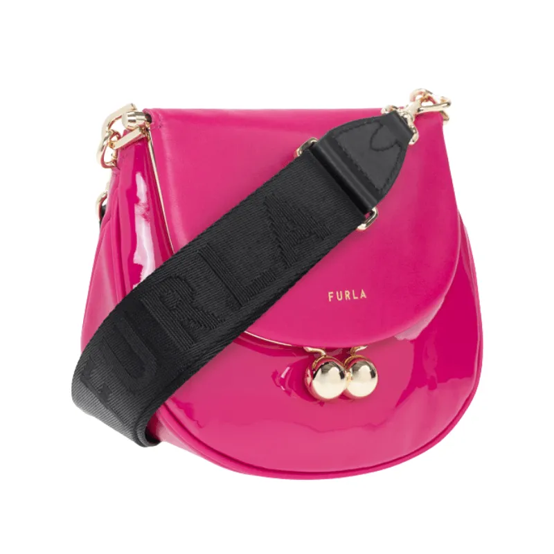 Furla Portagioia Mini Crossbody - Peonia Fuxia   Dark Peonia Fuxia