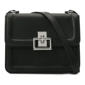 Furla Villa Small Leather Crossbody Bag - Nero Black