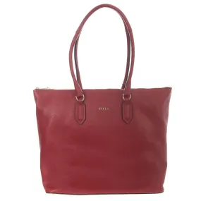 Furla Women's Classic Medium Pin Tote Bag - Ciliegia D Red