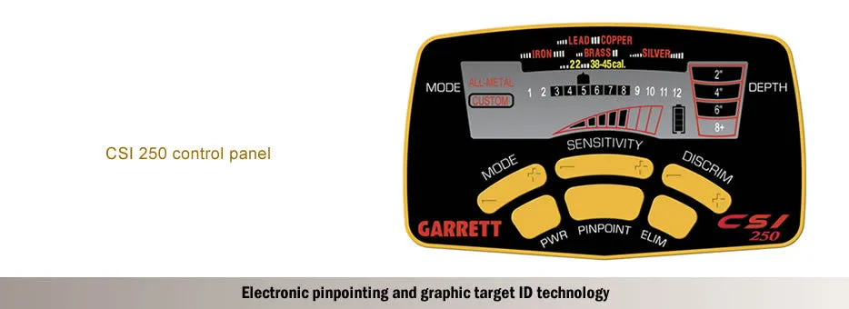 Garrett CSI 250 Crime Scene Investigation Metal Detector*