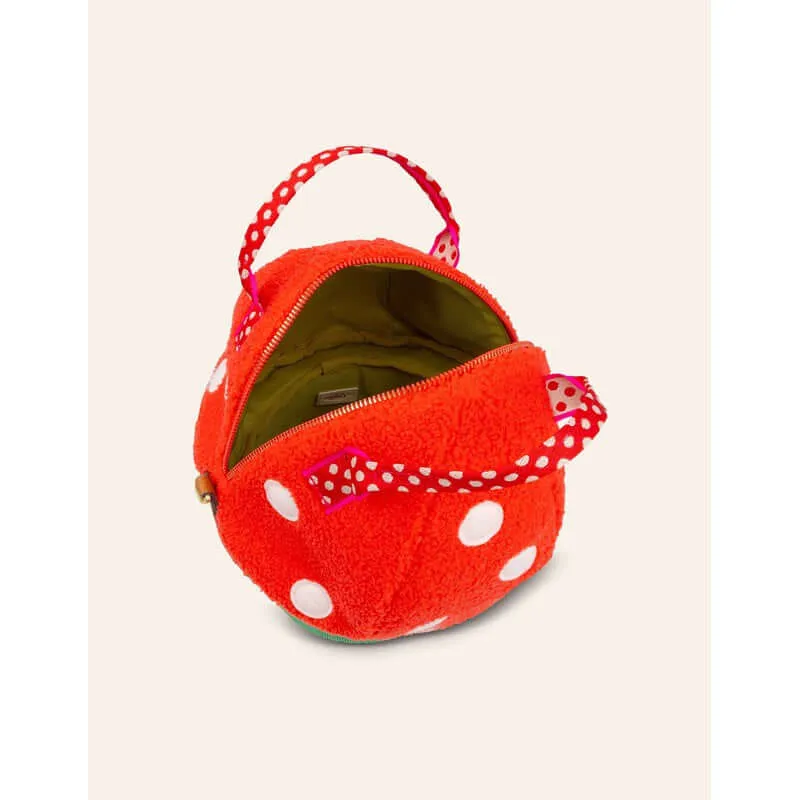 Girls Red Champignon Handbag